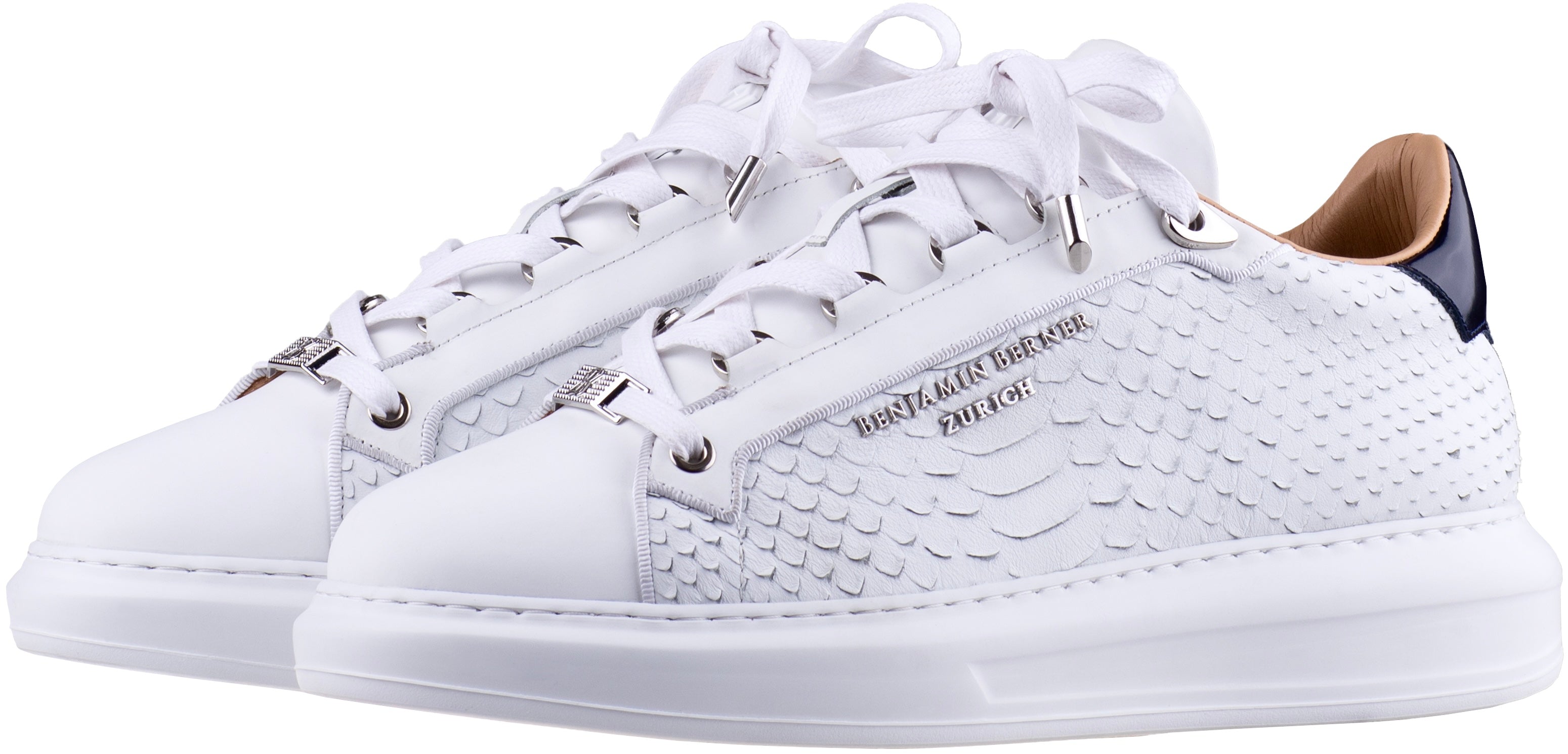 BNJ ACHILLE ALL WHITE PYTHON CUT-MATT NAPPA